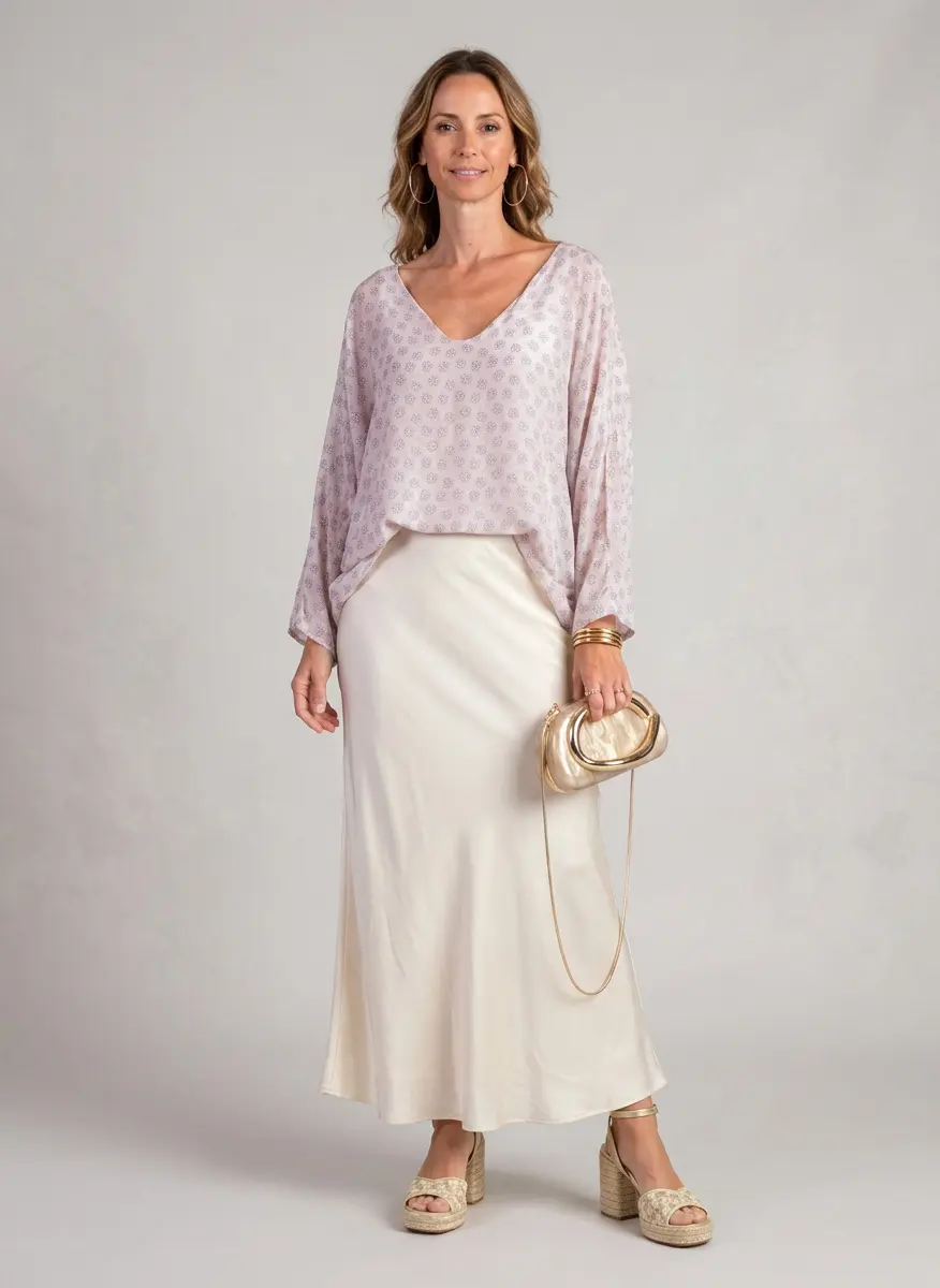 Spring Satin Elegance