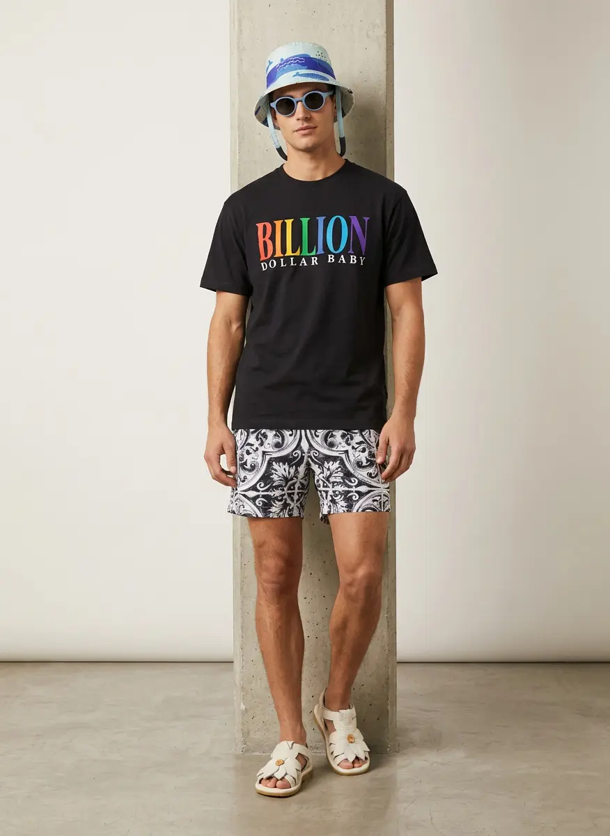 Modern Monochrome Beach