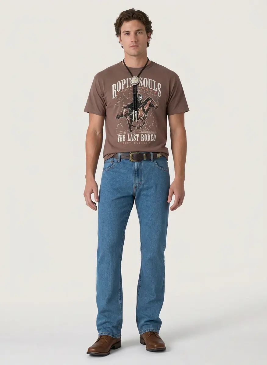 Retro Cowboy Casual