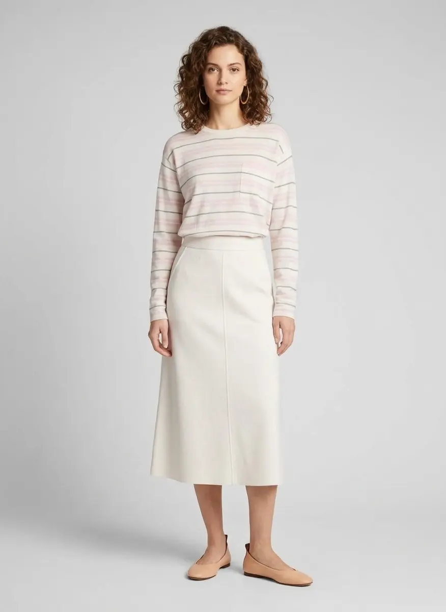 Monochromatic Cashmere Luxury