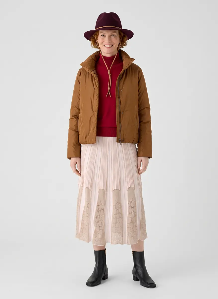 Bold Winter Contrast
