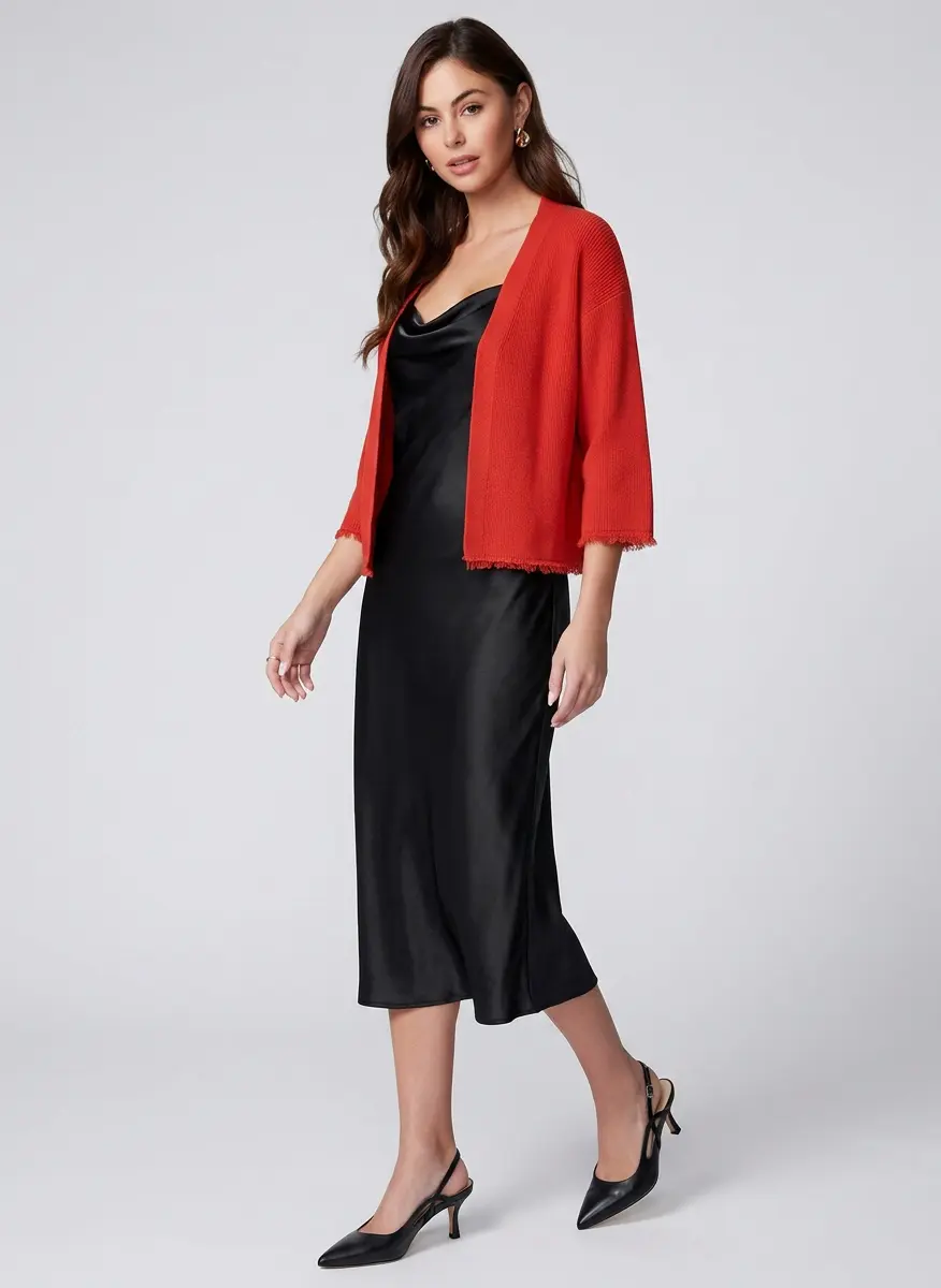 Evening Ribbed Elegance