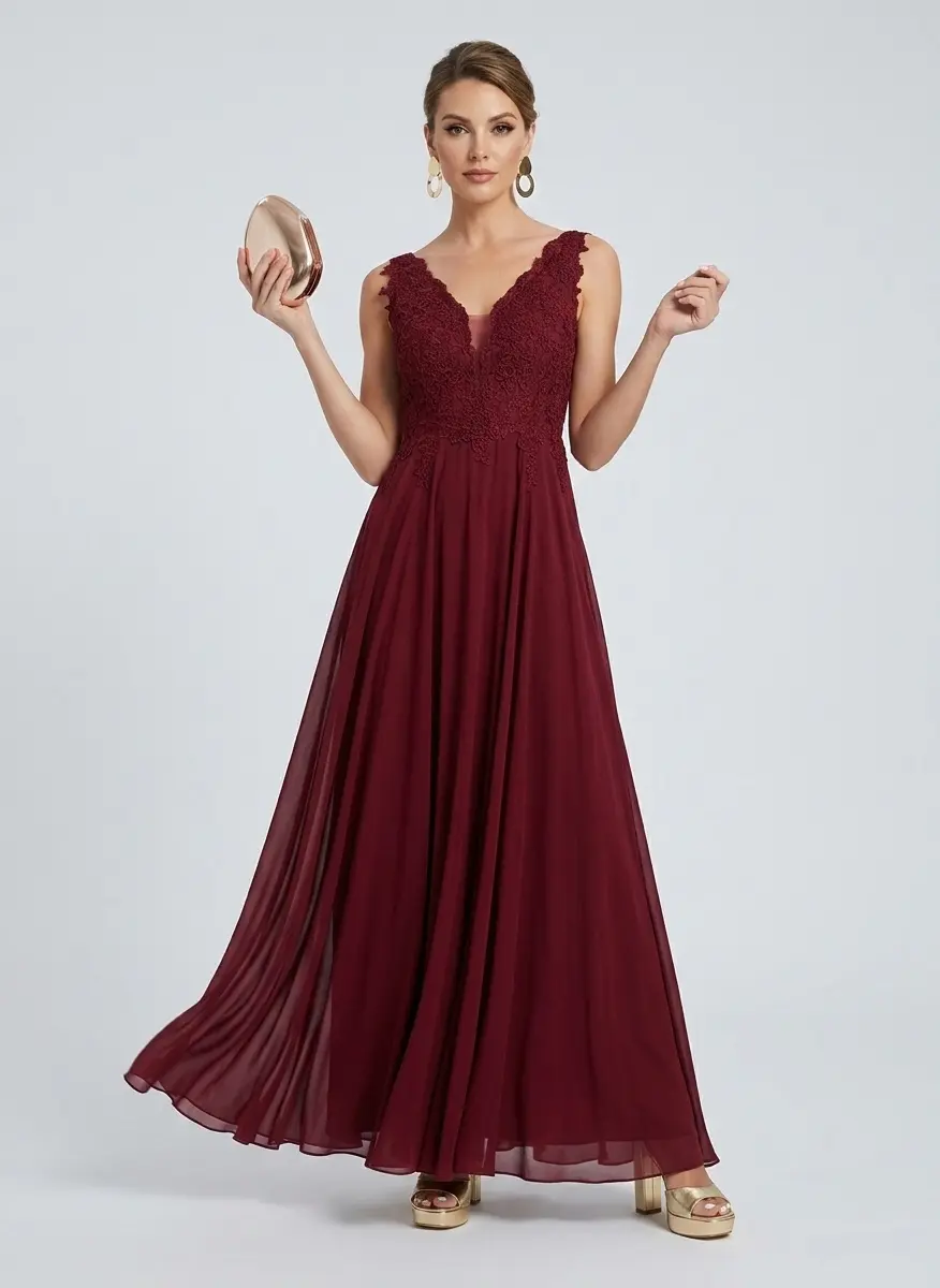Gilded Burgundy Glamour