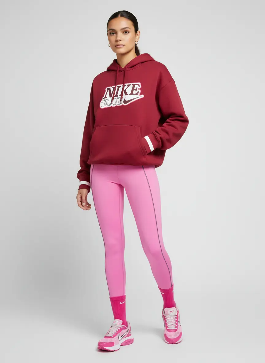 Sporty Pop of Pink