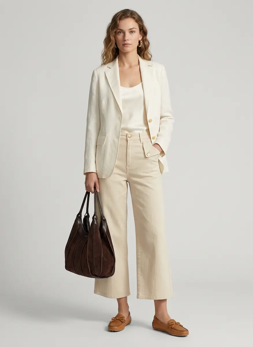 Sophisticated Linen & Leather