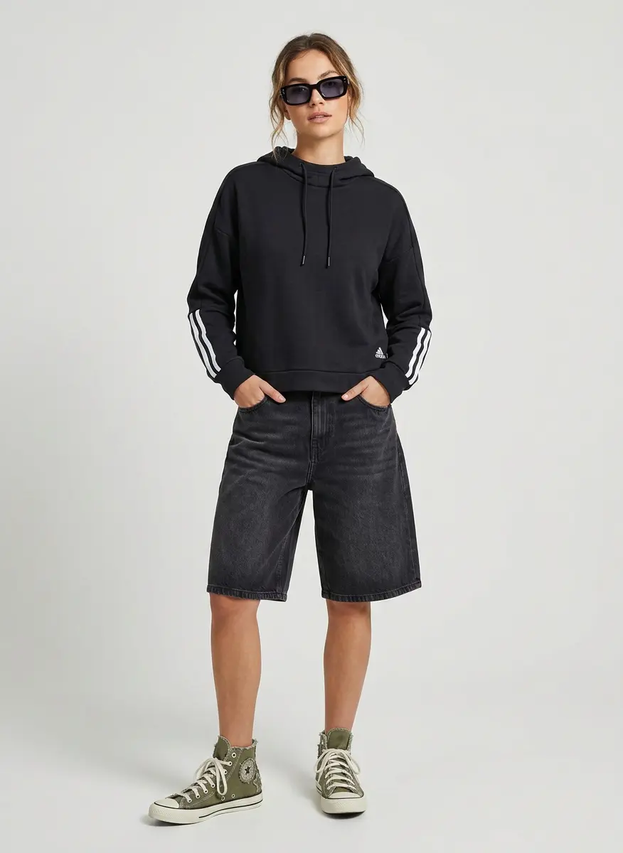 Edgy Minimalist Athleisure