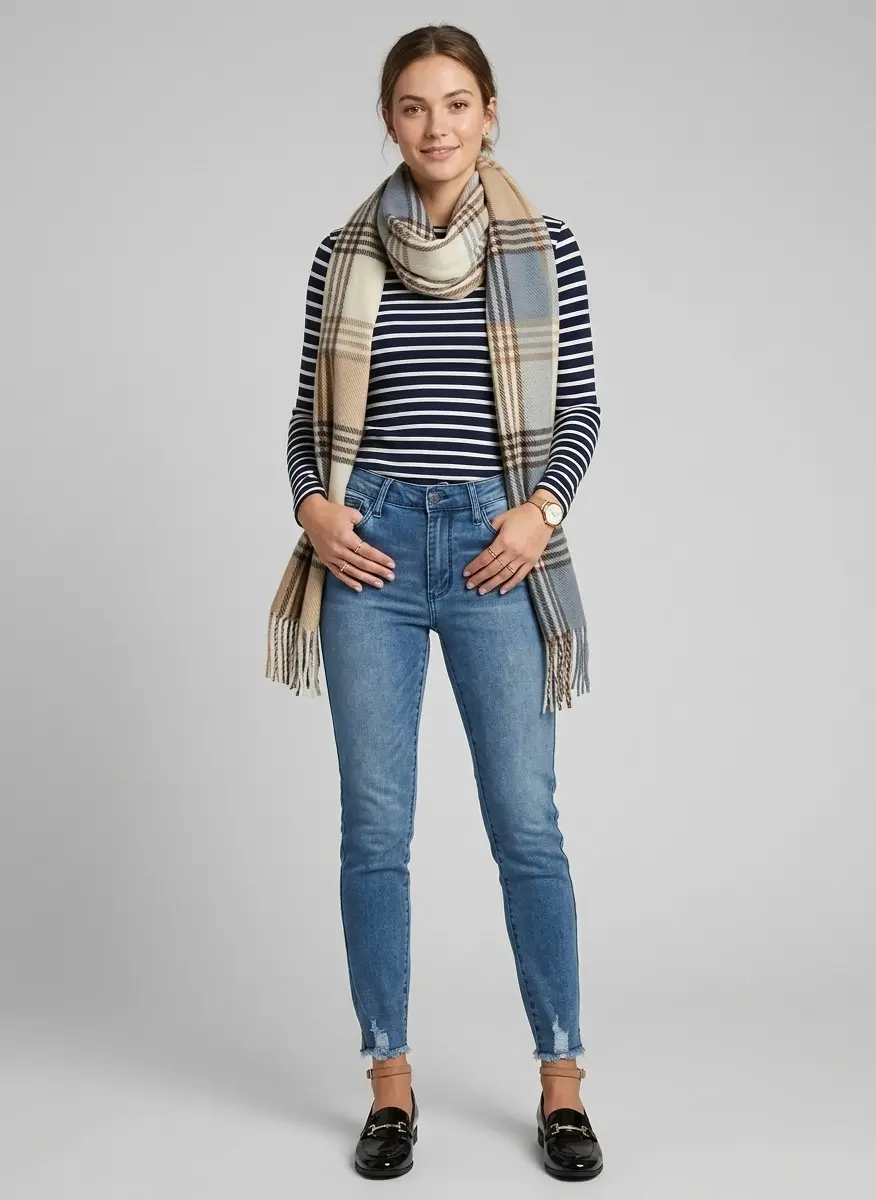 Casual Preppy Layering