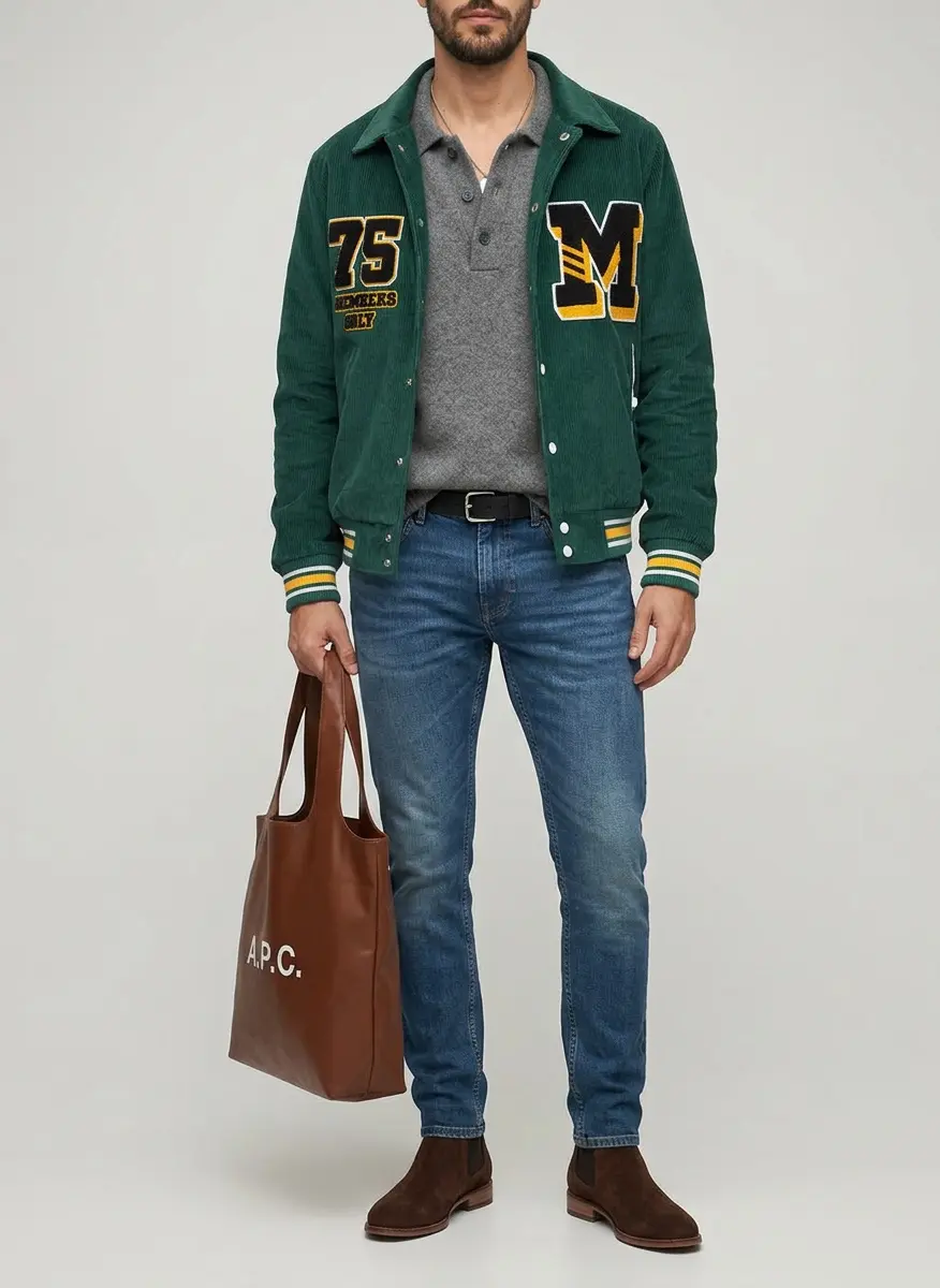 Textured Casual Elegance
