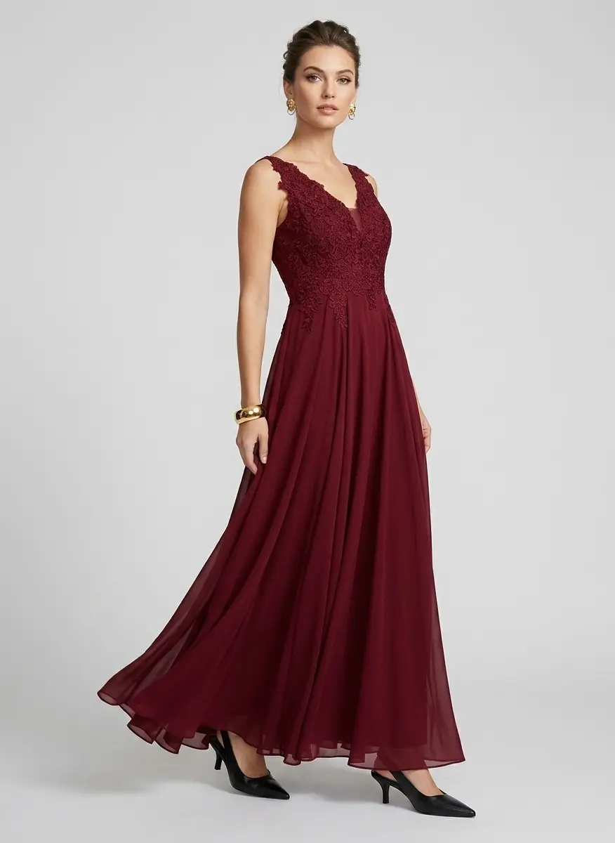 Sophisticated Evening Gown Set