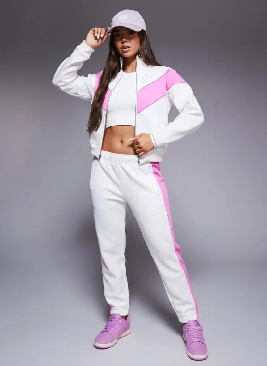 Pink Windrunner Co-ord