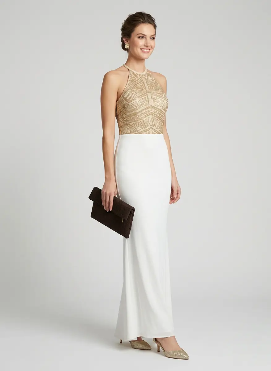 Luminous Two-Tone Formal