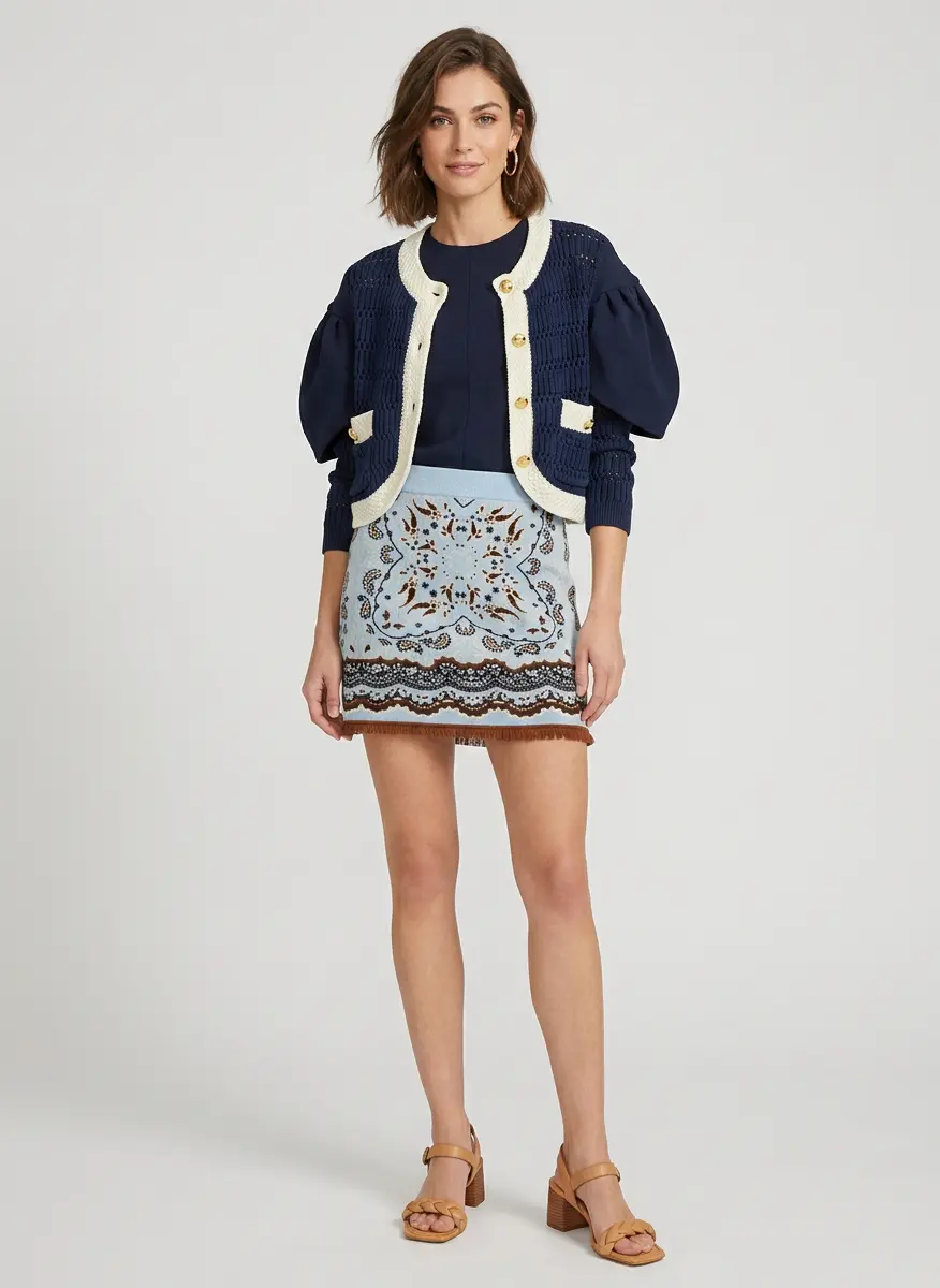 Polished Navy Layers