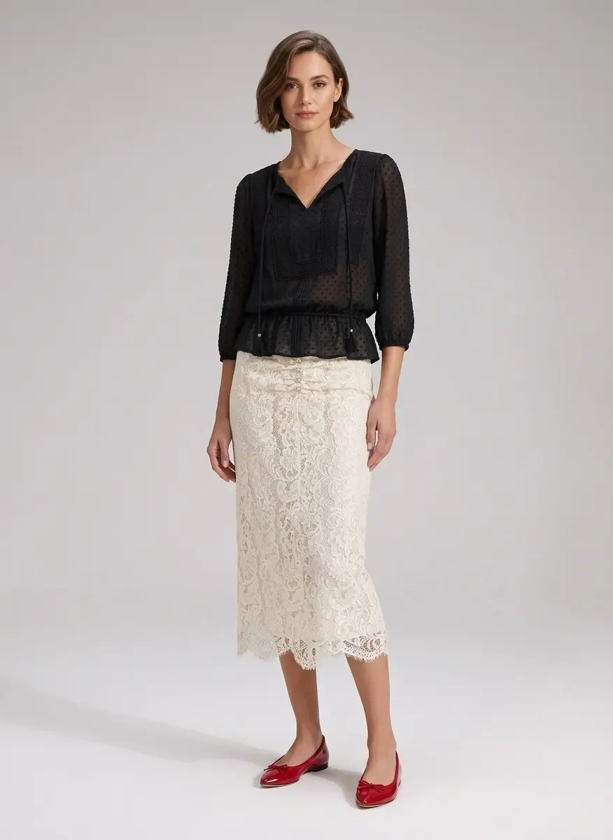 Feminine Textured Glamour