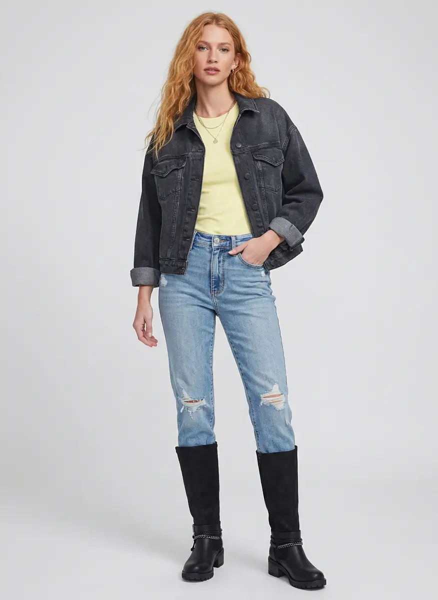 Modern Denim Contrast