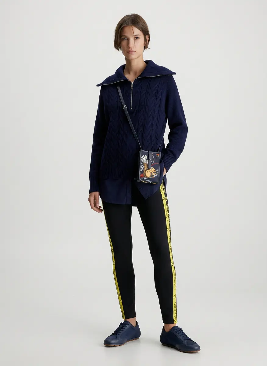 Monochrome Sporty Luxe