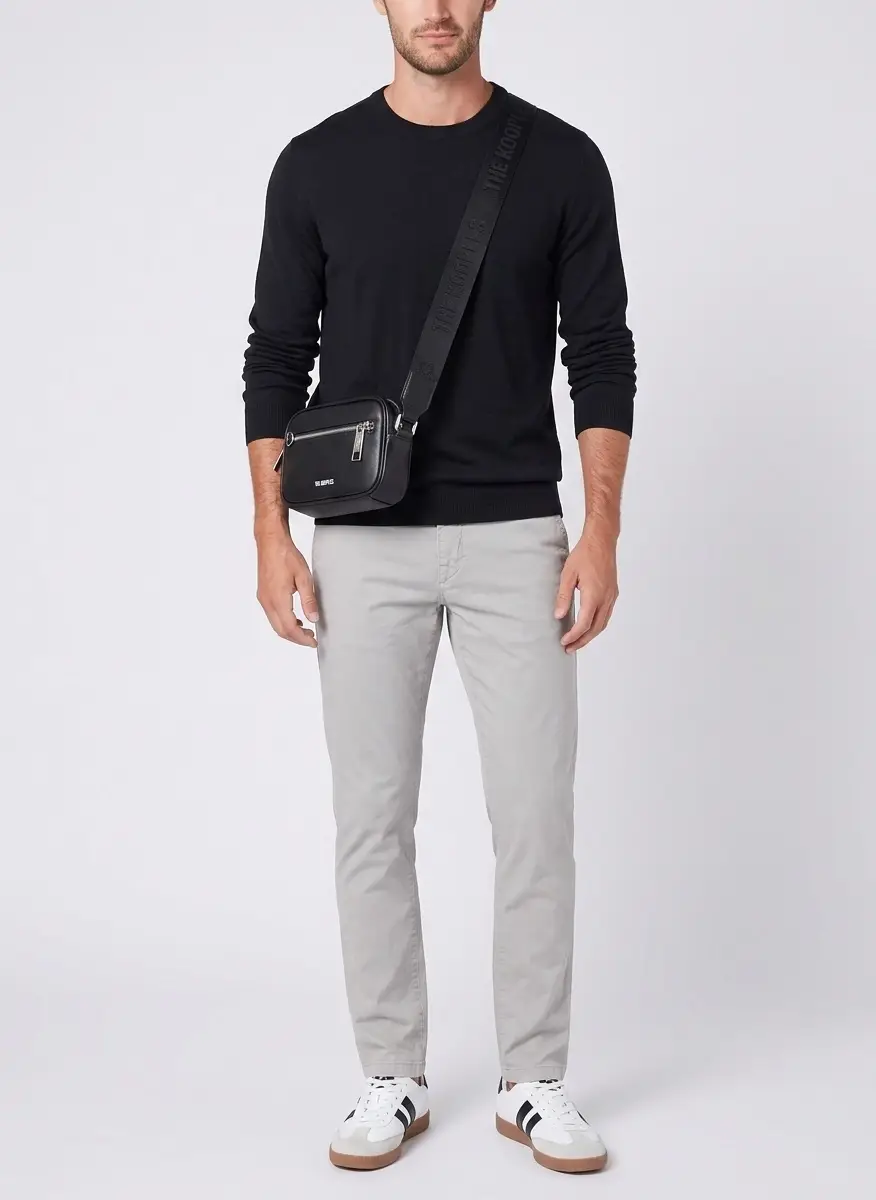 Club Room Men's Solid Crew Neck Merino Wool Blend Sweater, Created for Macy's 6