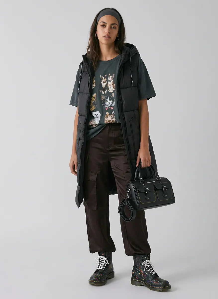 Utility Streetwear Layering