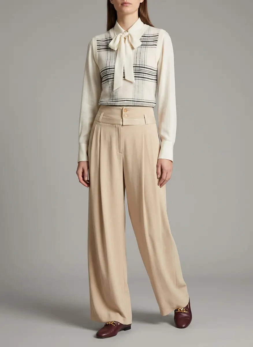 HIGH Wide-leg pants 7
