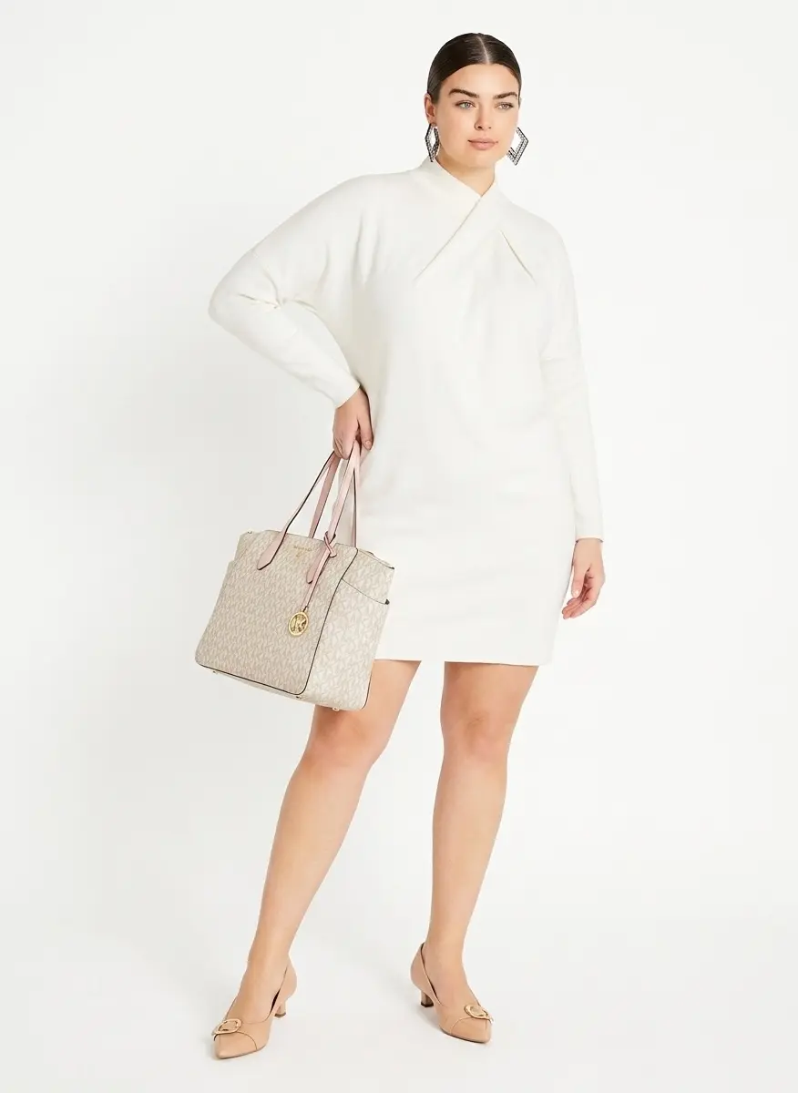 Chic Desk-to-Dinner Wrap