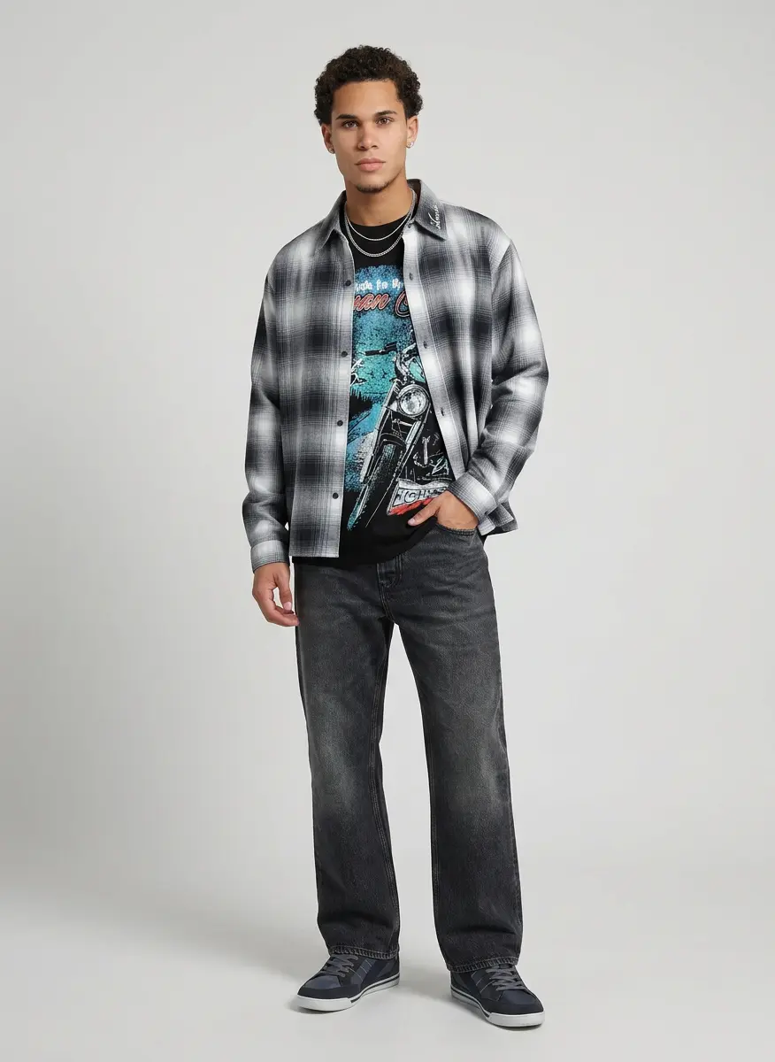 Modern Grunge Layered Look