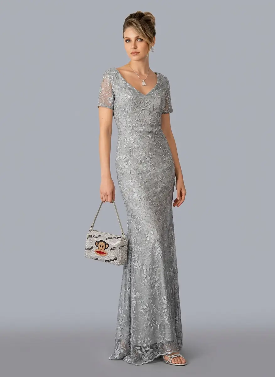 Monochromatic Silver Glamour