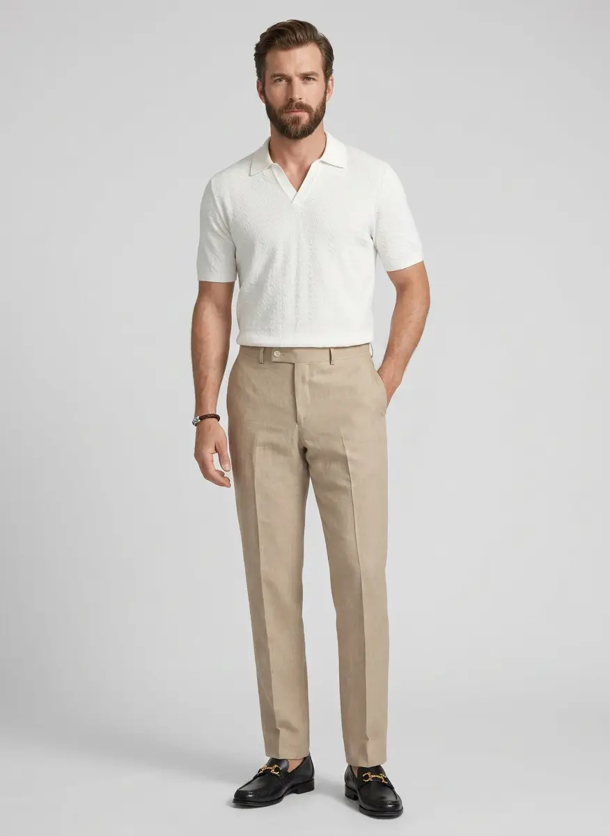Ted Baker London Winter Linen Modern Fit Suit Pants 7