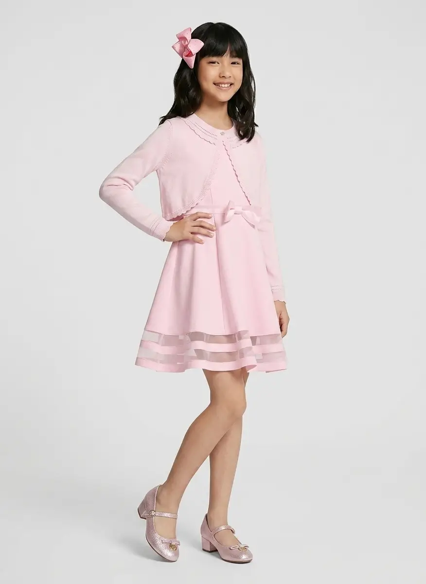 Badgley Mischka Little Girls Dress Shoes Elegant 4