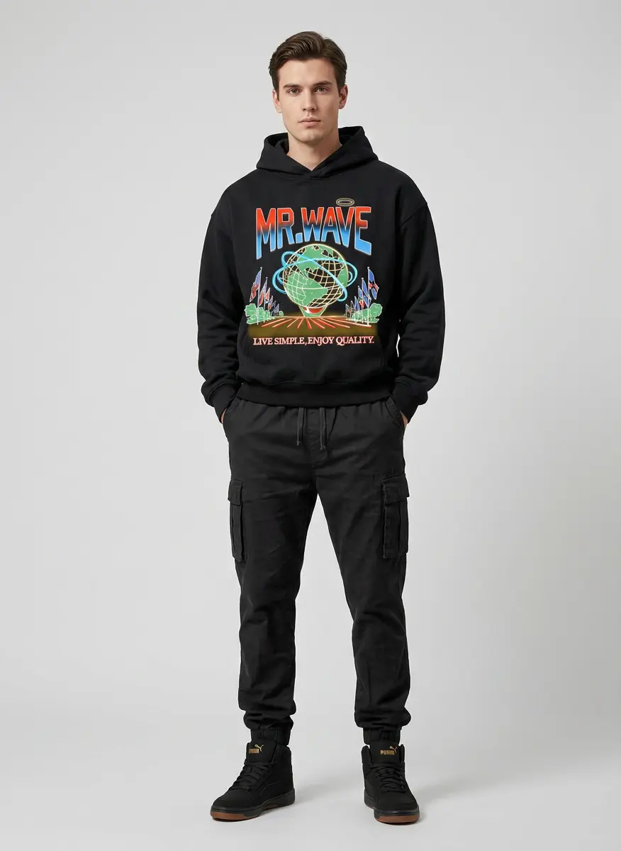 Urban Monochrome Streetwear