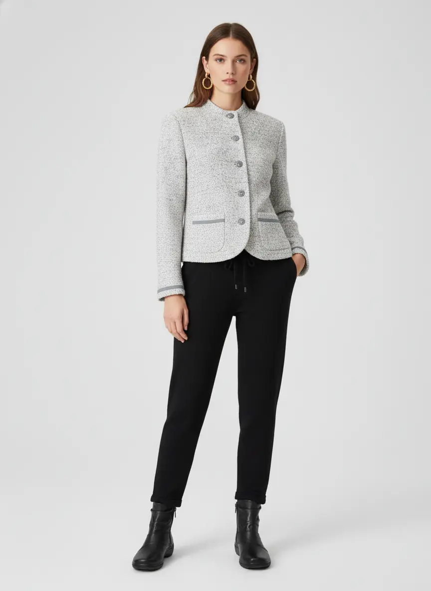 Texture & Contrast Casual