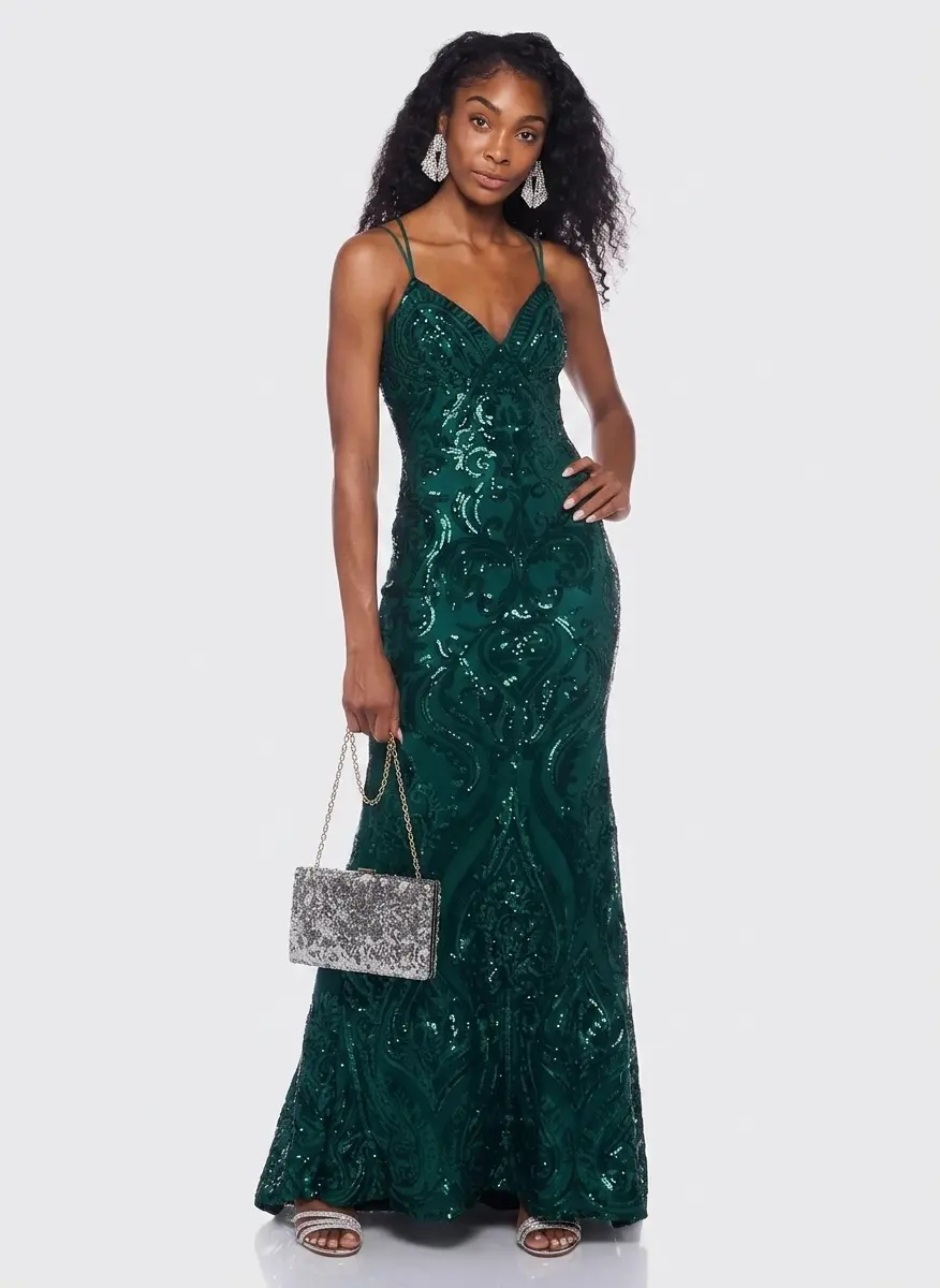 Midnight Emerald Glamour