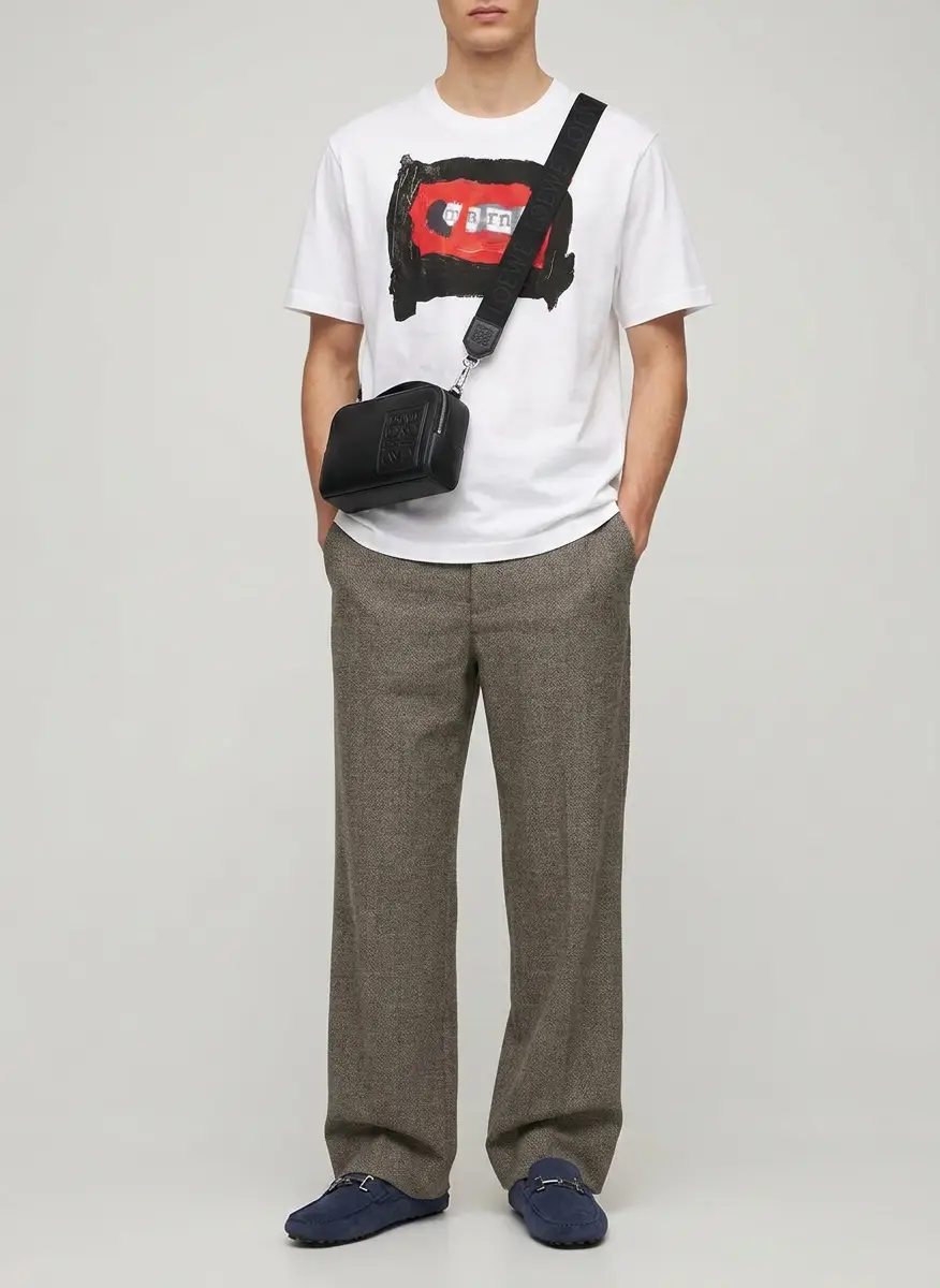 Fear of god Gray Mouline Wool Casual Flat Front Trousers 7