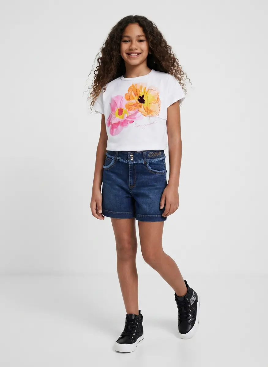 Playful Denim Edge