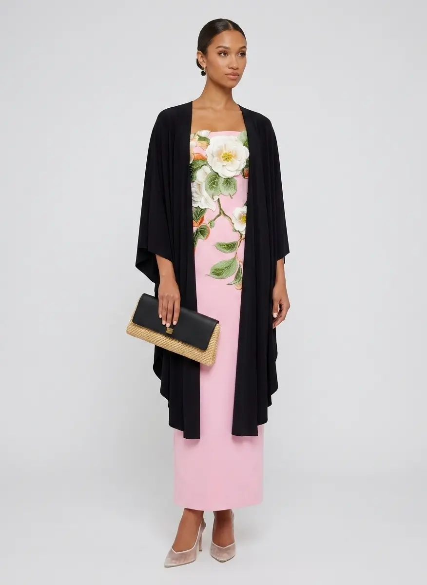 Midnight Floral Contrast