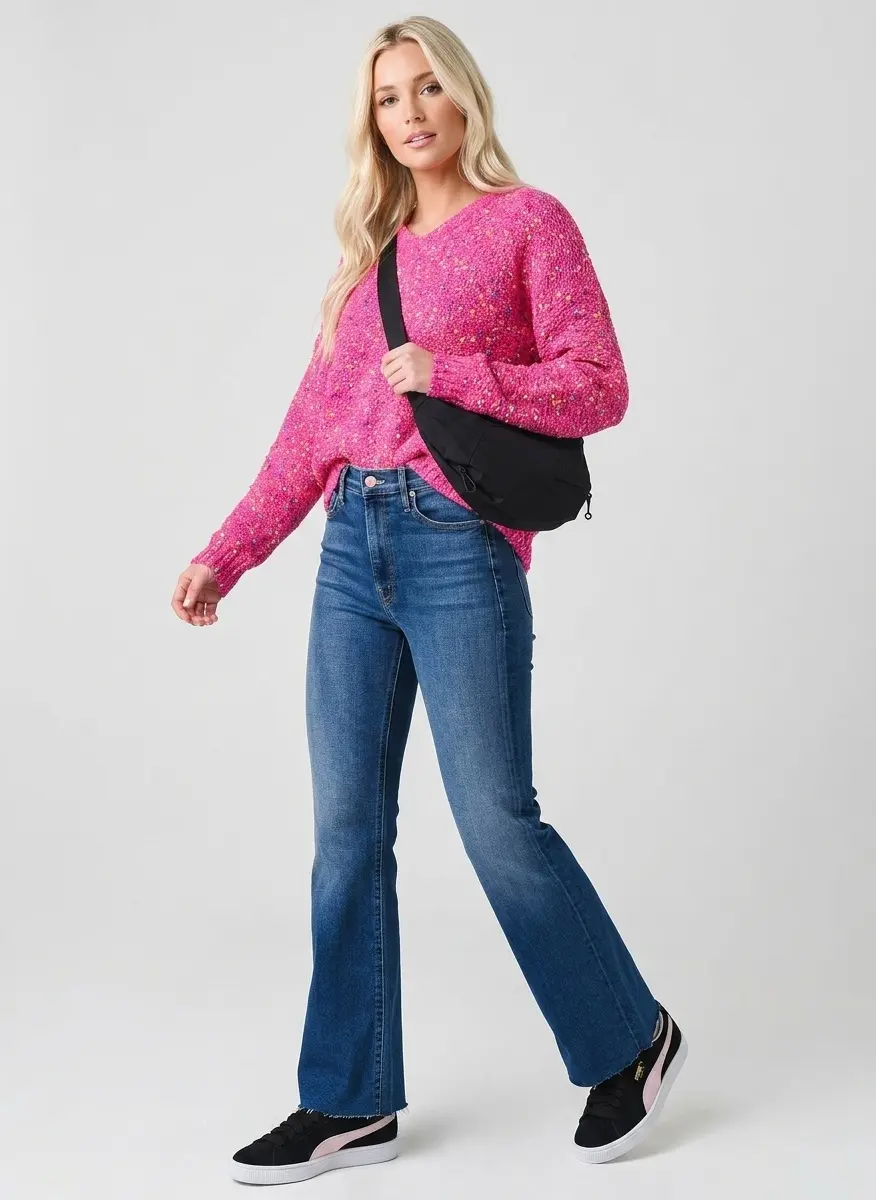 Vibrant Layered Casual