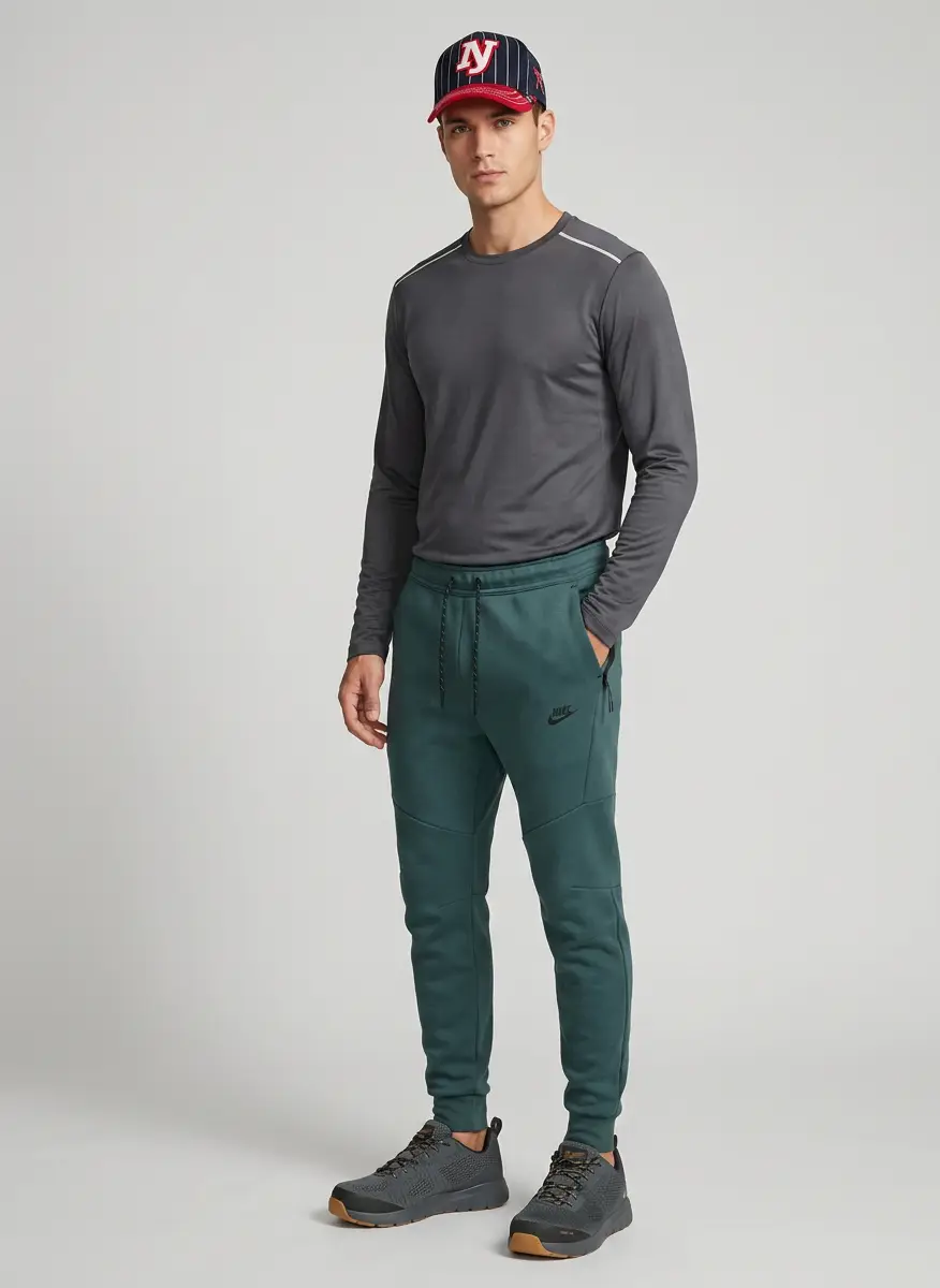 Galaxy By Harvic Men's Long Sleeve Moisture-Wicking Performance Tee 4