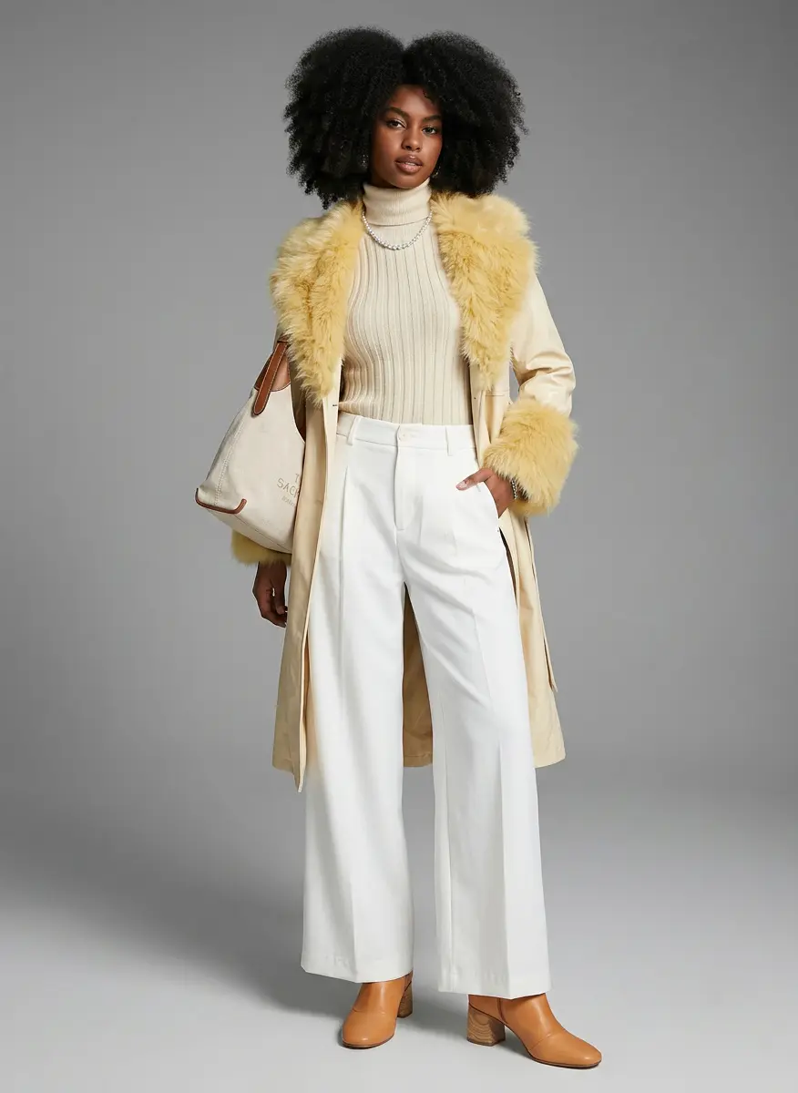 Monochromatic Chic Luxe