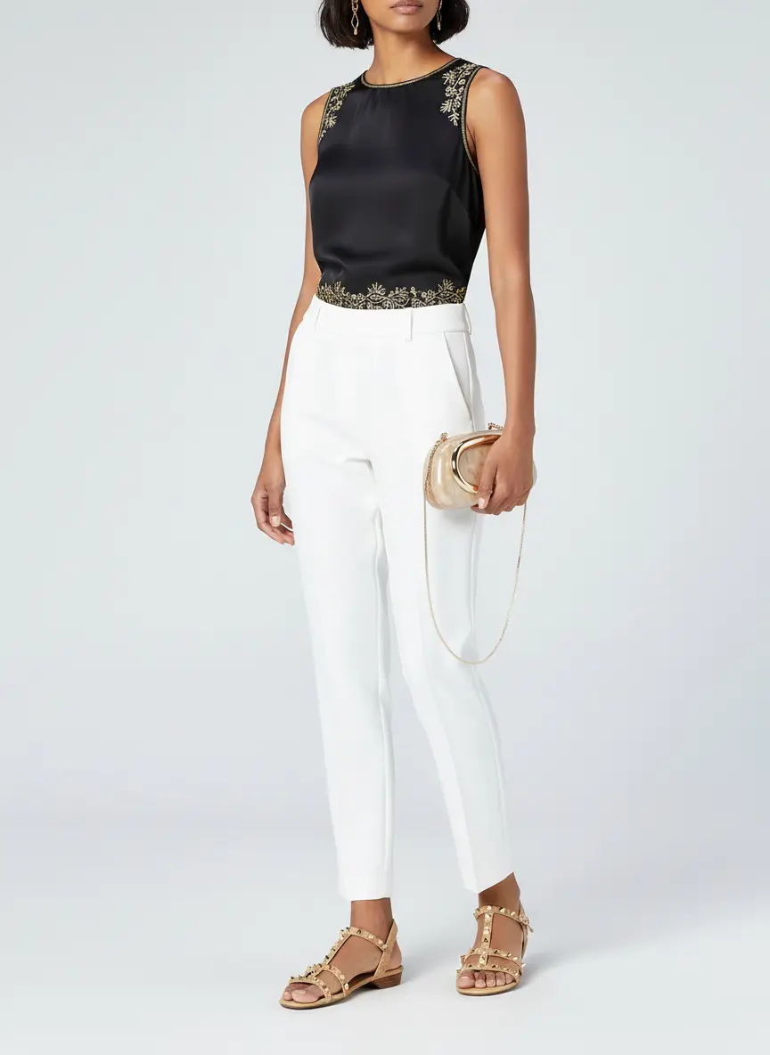 Sophisticated Silk & Gold