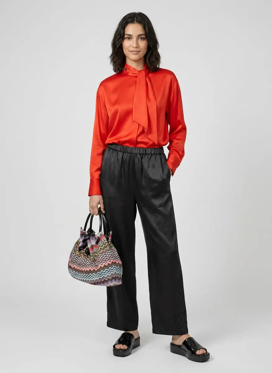 Vibrant Silk Elegance