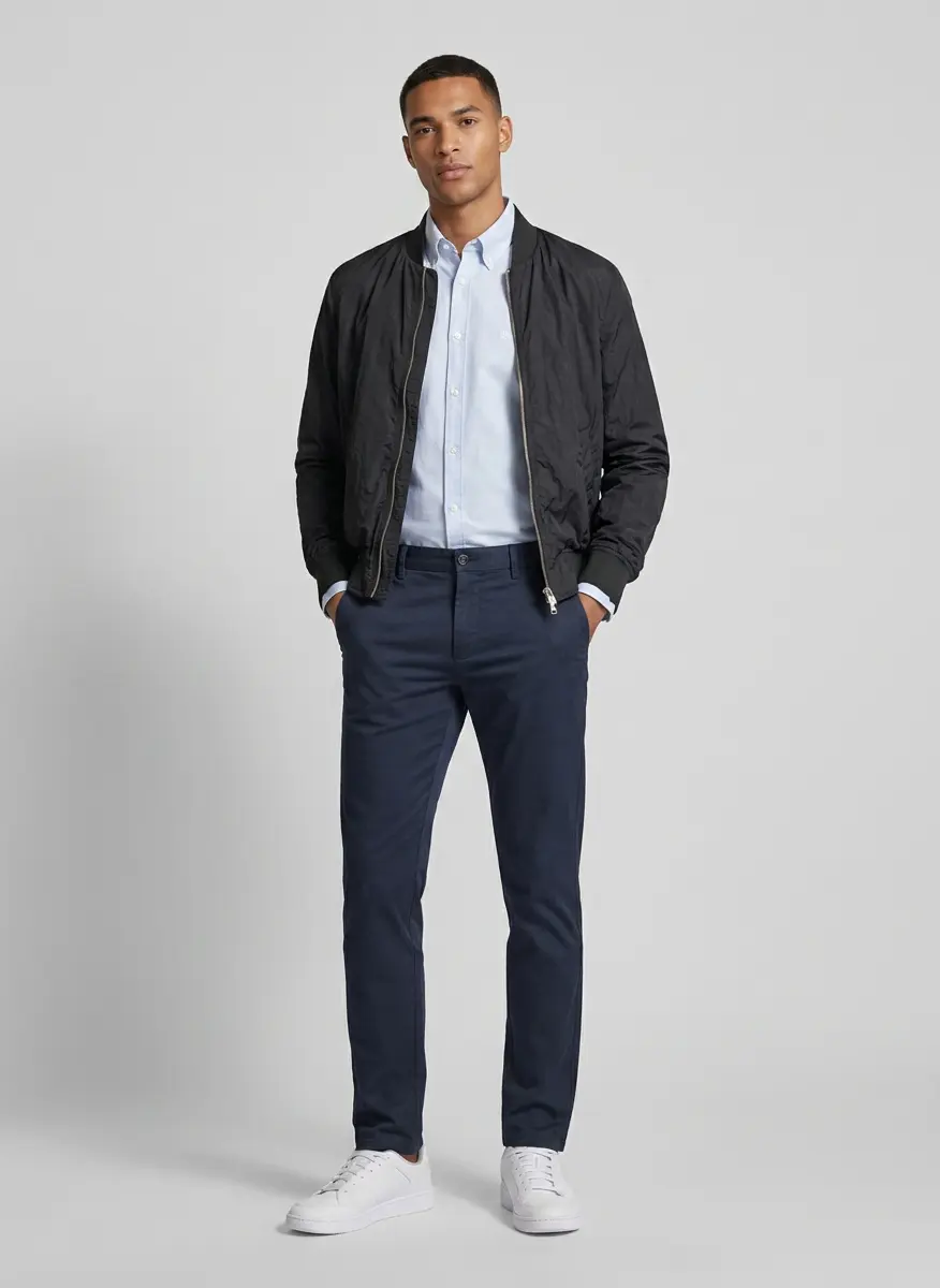 Smart Casual Contrast