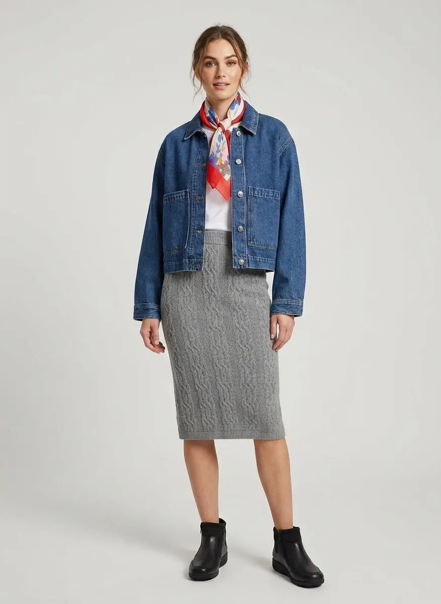 Soft Textures & Denim