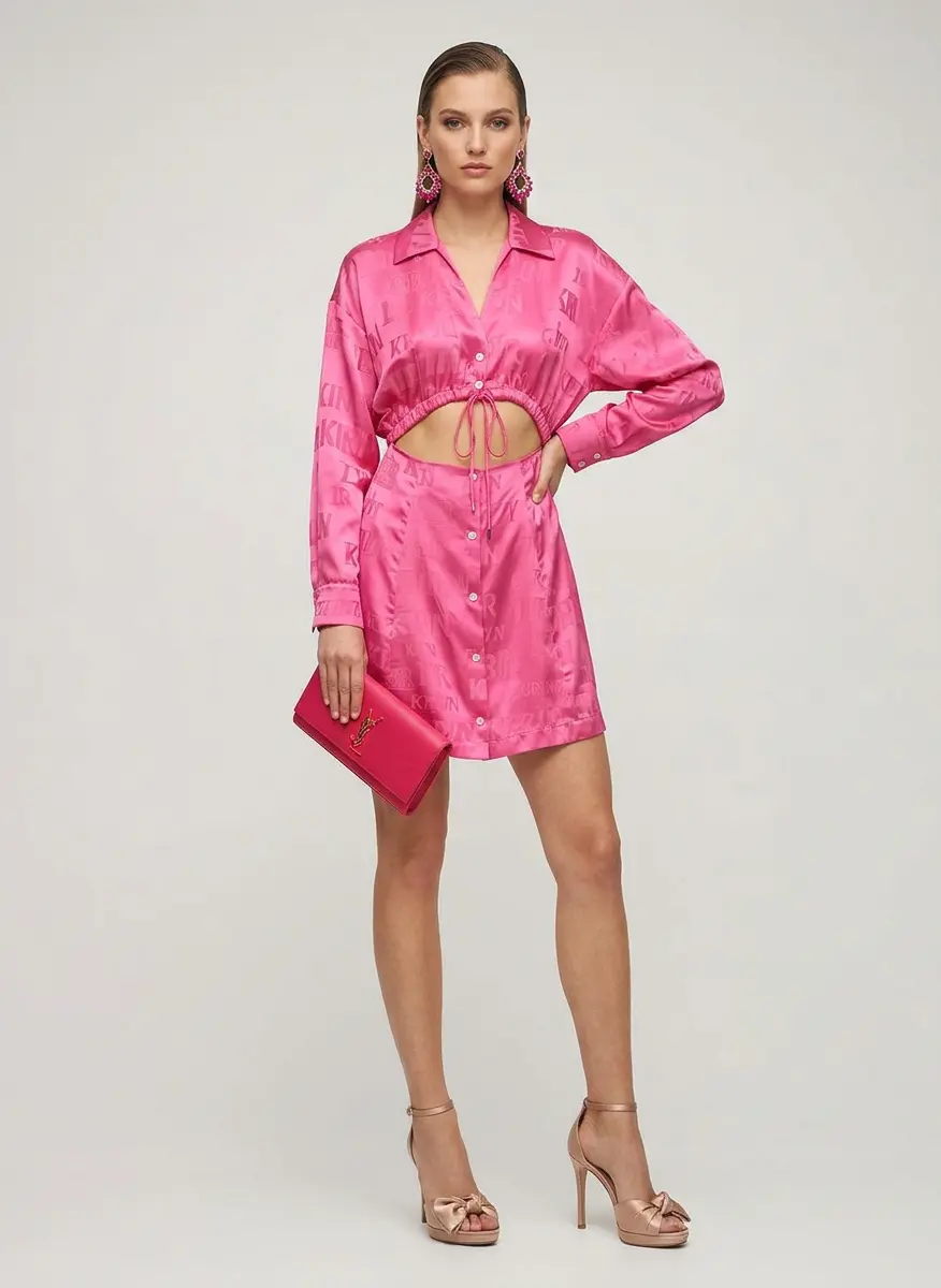 Monochrome Fuchsia Glamour