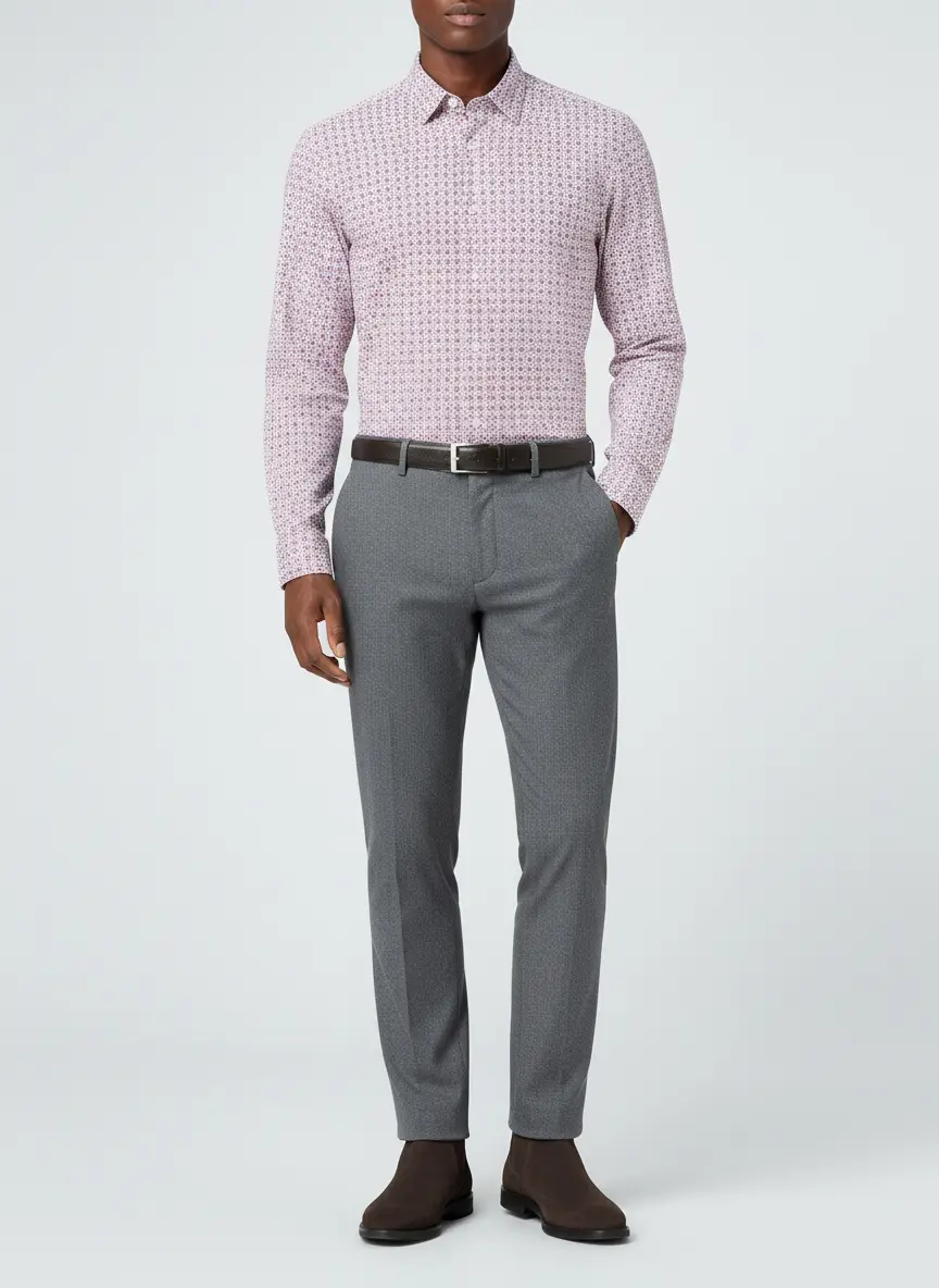 Kenneth Cole Men's Slim-Fit Stretch Dress Pants, Created for Macy's 6