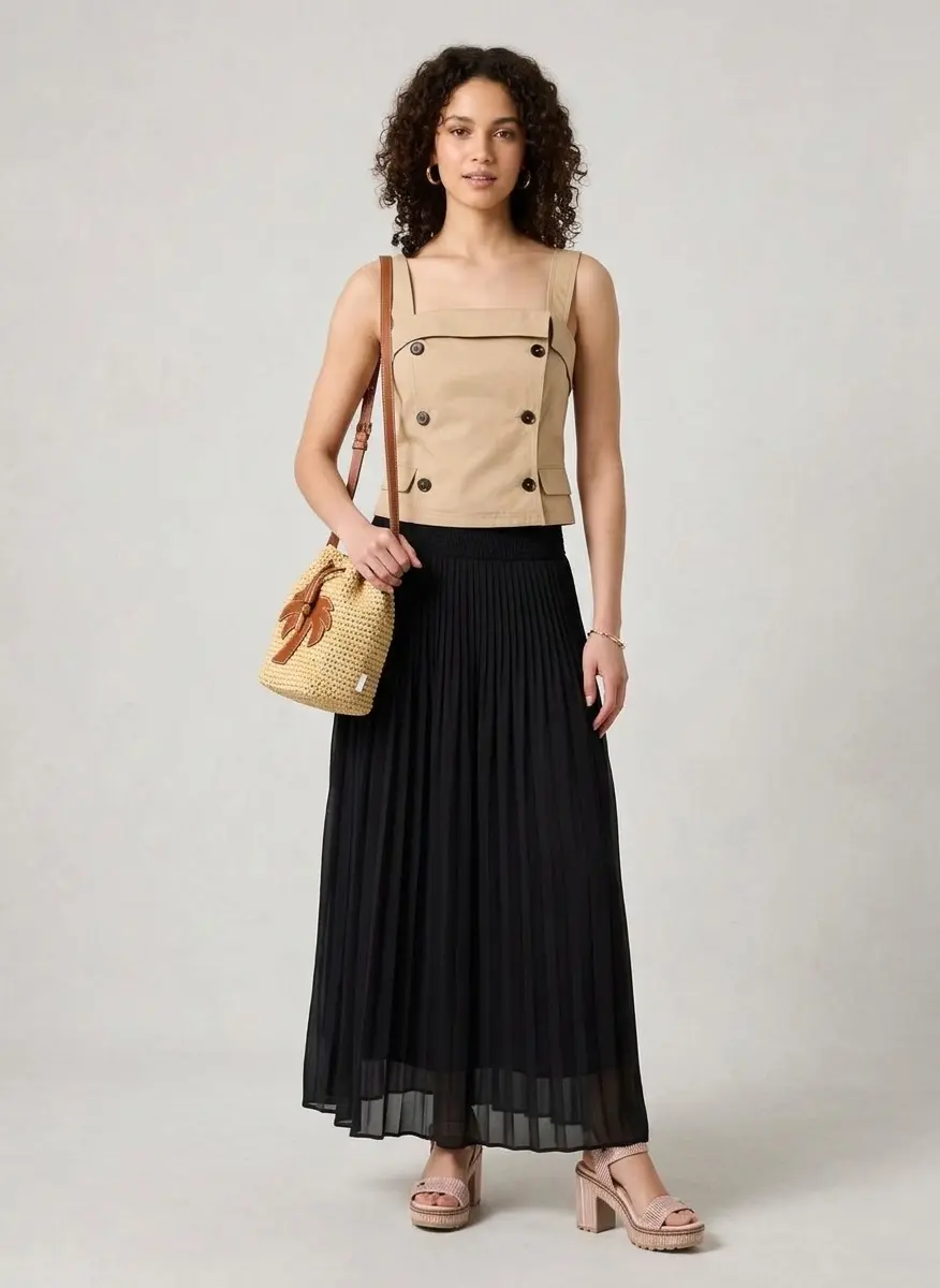 Minimalist Silk Contrast
