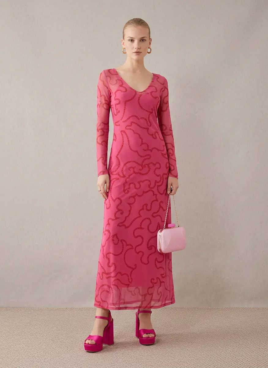 Pink Monochrome Elegance