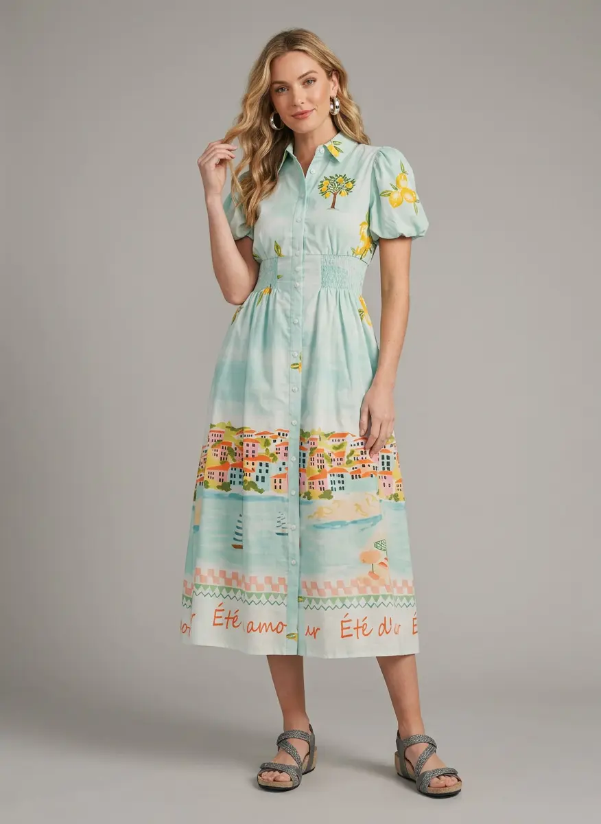Summer Romance Midi Look