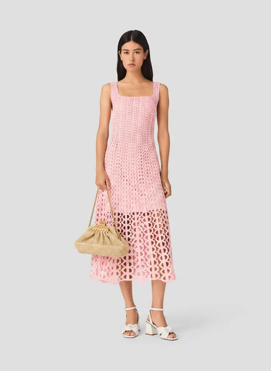 Pink Crochet Elegance