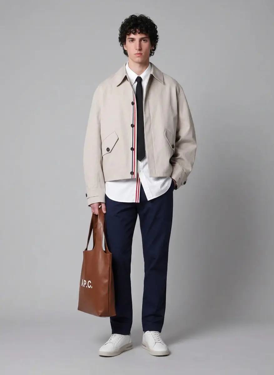 Modern Minimalist Trench