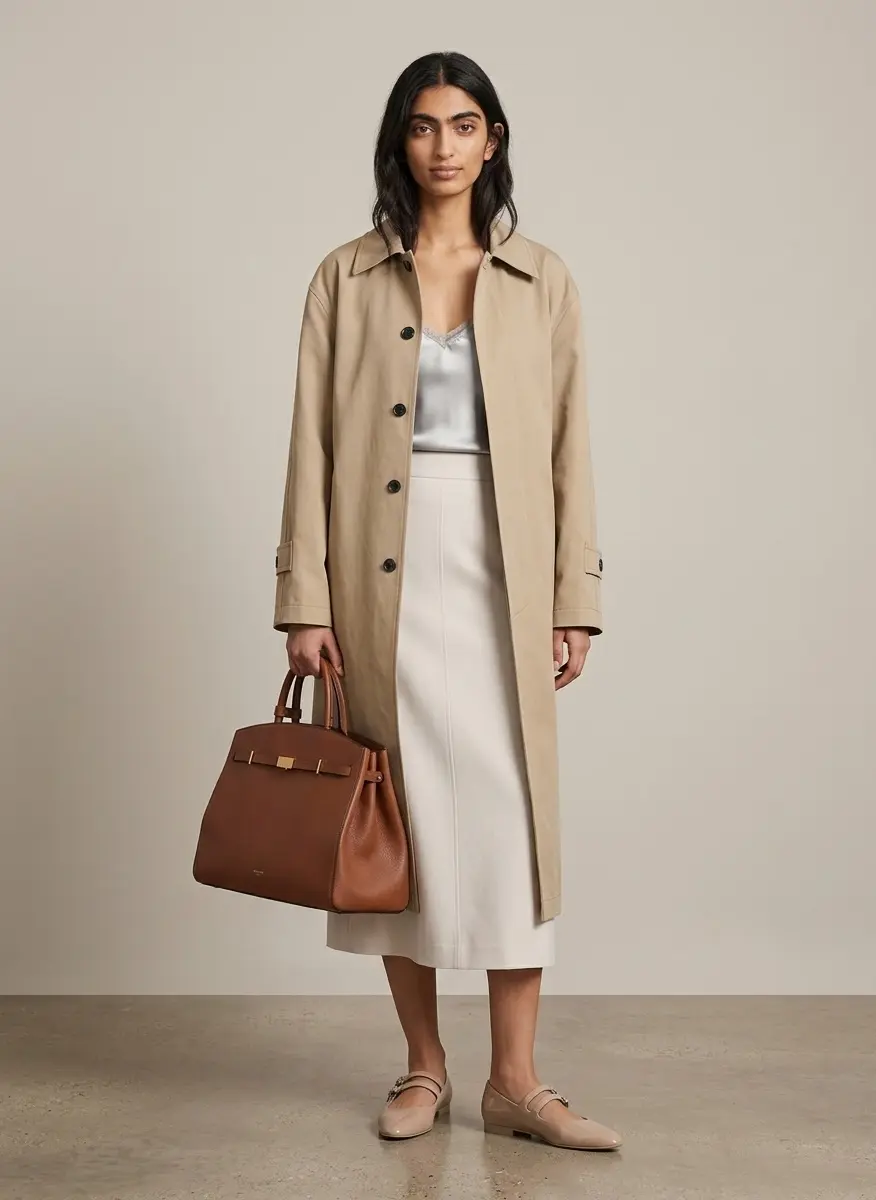 Transitional Chic Trench