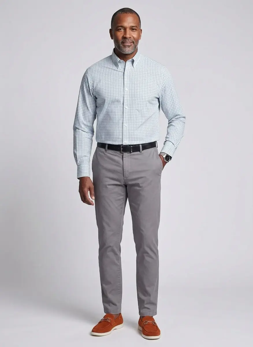 Tommy Hilfiger Men's Regular Fit Dress Shirt 7