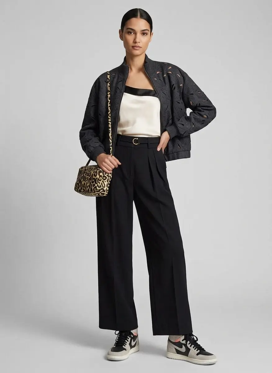 Luxe Casual Contrast